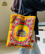Peacock Design Printed Truck Art Tote Bag