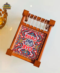 Khao Piyo Jiyo Charpai Printed Design