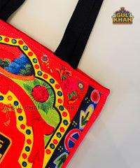 Shopping Limit Exceeded Truck Art Tote Bag Design