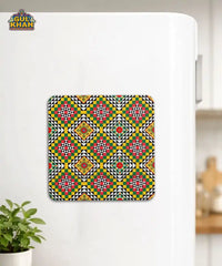 Sindhi Ralli Inspired Fridge Magnets 05