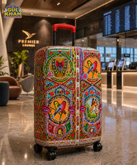 Patterned Wildlife Truck Art Trolley Bag Cover ( Customizable )