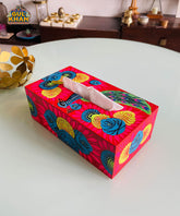 Handpainted Tissue Box Design 11157