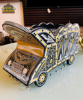 Royal Sunset Noir Truck Art Chamakpatti Truck Tissue Box Design