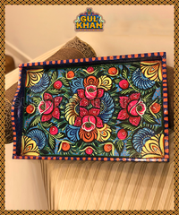Tray (Wooden Hand Painted) Design 0032