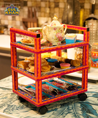 Trolley 3 Tier Tray (moving wheels)