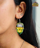 Yellow Truck Ear Rings (Copy)