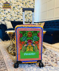 Shevolution Trolley Bag (Chamakpatti Handmade)