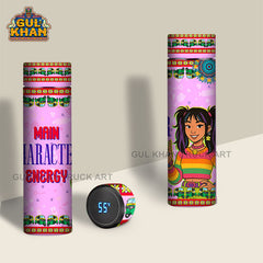 Main Character Energy Printed Travel Bottle Customized