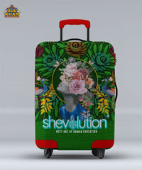 Shevolution Trolley Bag Cover ( Customizable )