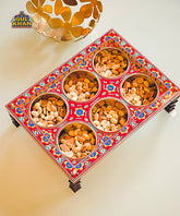 Charpai Chamakpatti Tray 0058