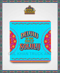 DELULU Printed Fridge Magnet