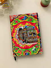 Bus W11 Printed Truck Art Hardcover Notebook Design