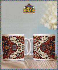 Persian Artisan Edition Printed Ceramic Mug 01 ( Customizable )