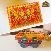 Tray with moving Wheels 015