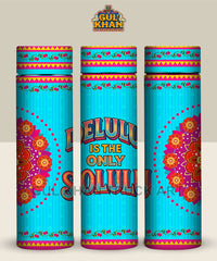 DELULU Printed Travel Bottle Customized
