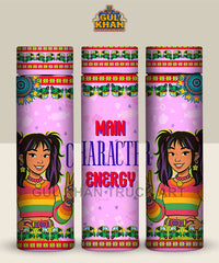 Main Character Energy Printed Travel Bottle Customized