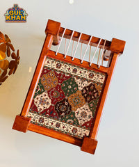 Persian Artisan Edition Charpai Tray Printed Design 01