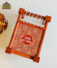 Persian Artisan Edition Charpai Tray Printed Design 03 (Customizable)