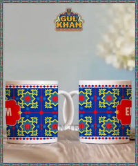 Sindhi Ralli Inspired Printed Truck Art Ceramic Mug 04