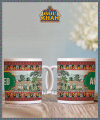 Mughal Artisan Printed Ceramic Mug 04
