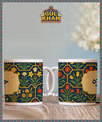 Mughal Artisan Printed Ceramic Mug 01