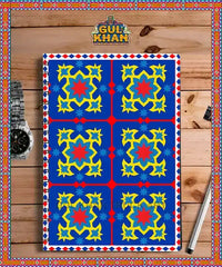 Sindhi Ralli Inspired Printed Notebook 04