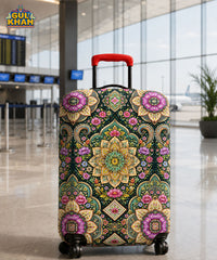 Colorful Mandala Art Trolley Bag Cover ( Customizable )