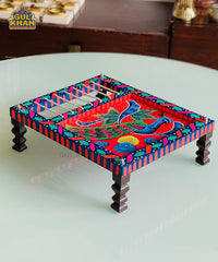 Charpai Handpainted Tray 0061