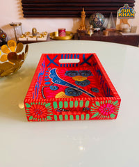 Tray Wooden Hand Painted (Mini) 7919