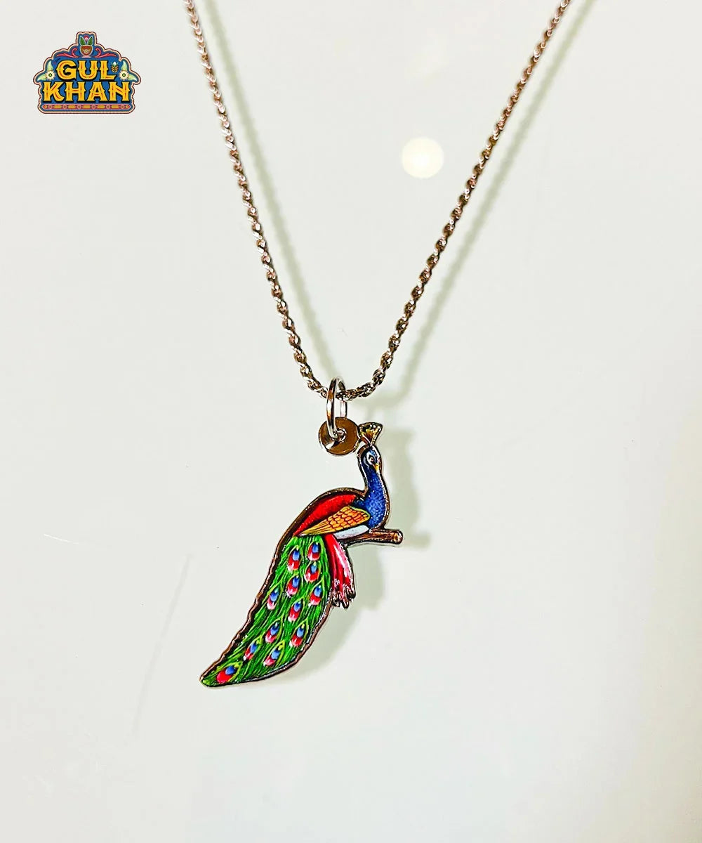 Peacock Metal Pendant