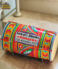Customized Dhol 02 (Chamakpatti Handmade)