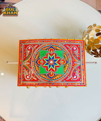 Doli Tray Design 02 (Chamakpatti Handmade)