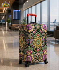 Colorful Mandala Art Trolley Bag Cover ( Customizable )