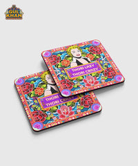 Thori Lazi Thori Crazy Printed Coaster