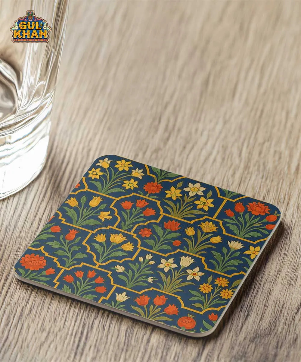 Mughal Artisan Coaster Design 01