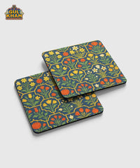 Mughal Artisan Coaster Design 01