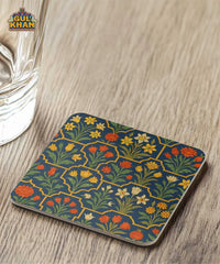 Mughal Artisan Coaster Design 01