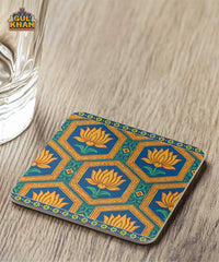 Mughal Artisan Coaster Design 02