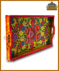 Tray (Wooden Hand Painted) Design 0019
