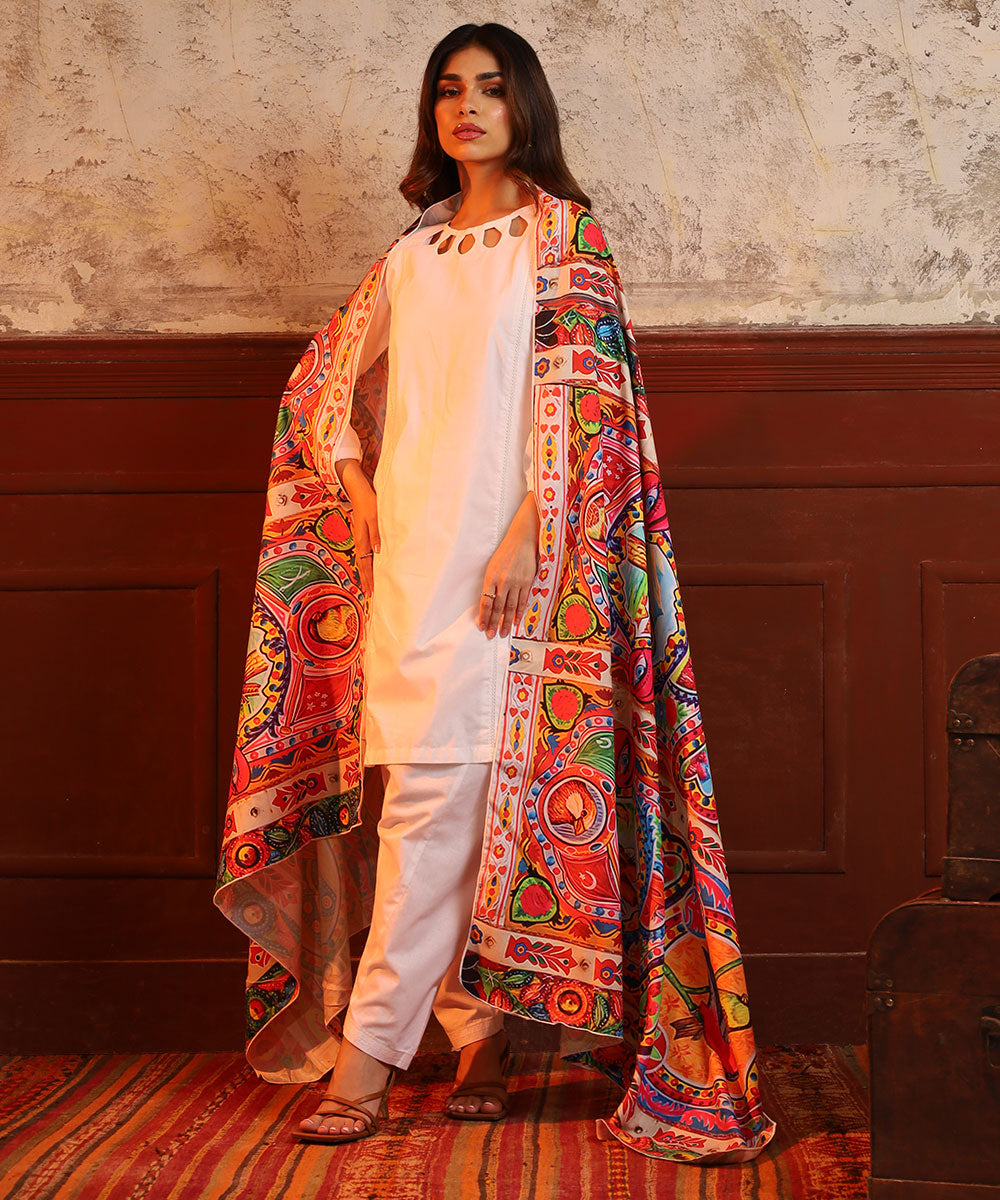 Traditional Truck Art Shawls