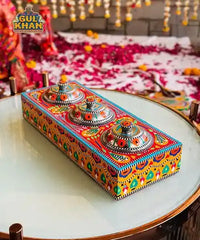 Multicolor Truck Three Partition Tray