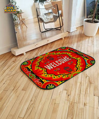 Wellcome Printed Truck Art Floor Mat