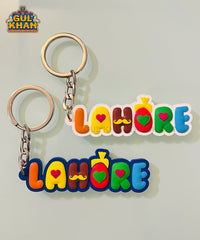 Lahore Premium Rubber Key Chain