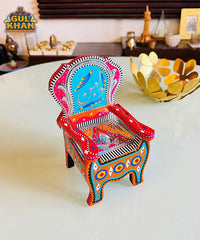 Miniature Kursi Design 03 (Chamakpatti Handmade)
