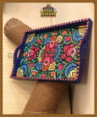 Tray (Wooden Hand Painted) Design 0032