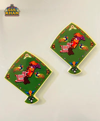 Pakistan Green Acrylic Fridge Magnet
