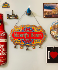 Yellow & Red Truck Art Wall Hanging