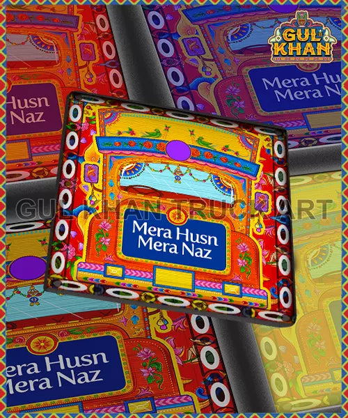 Mera Husn Mera Naaz Printed Coaster Design