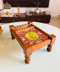 Chai Pesh Karen Charpai Tray Printed Design (Customizable)