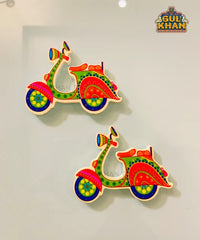 Scooter Acrylic Fridge Magnet